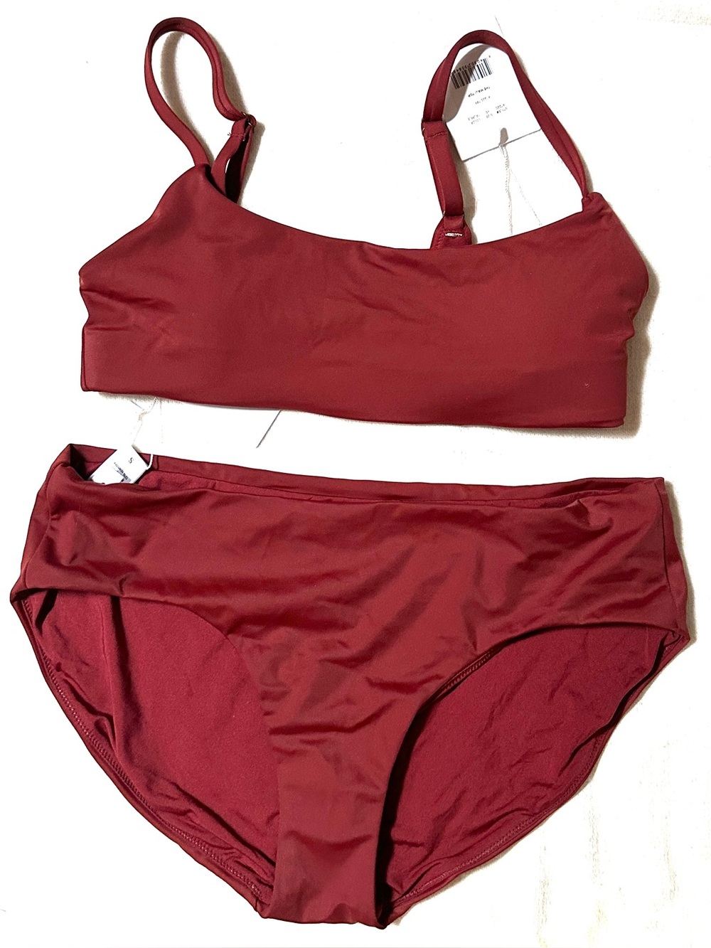 Andie Swim Bikini Set – The Maui Top & Hipster Bottom | Truffle | NWT   XS / S
